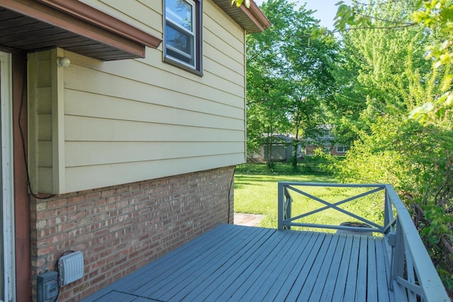34 E 159th St, South Holland, IL 60473 - view of deck