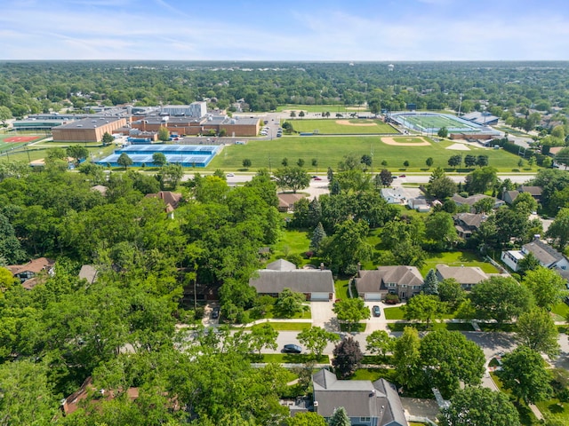 1527 62nd St, Downers Grove, IL 60516 - aerial overview of property's location
