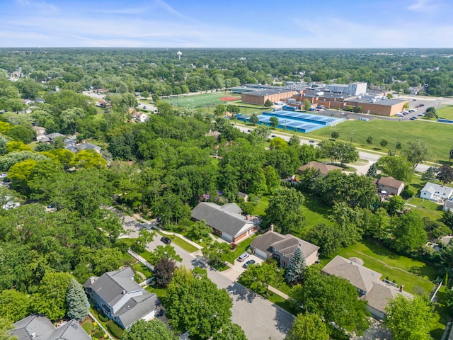 1527 62nd St, Downers Grove, IL 60516 - drone / aerial view