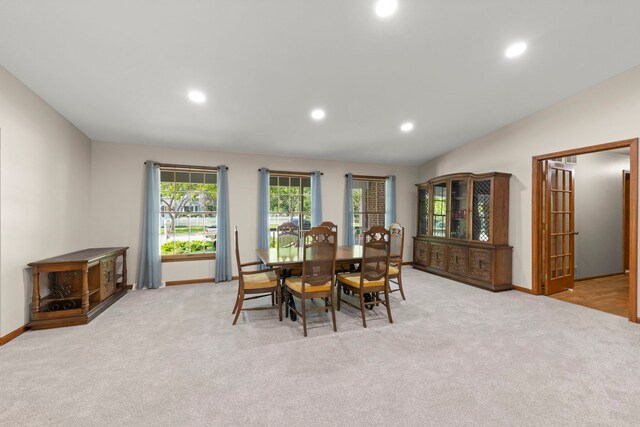 1527 62nd St, Downers Grove, IL 60516 - carpeted dining space with recessed lighting