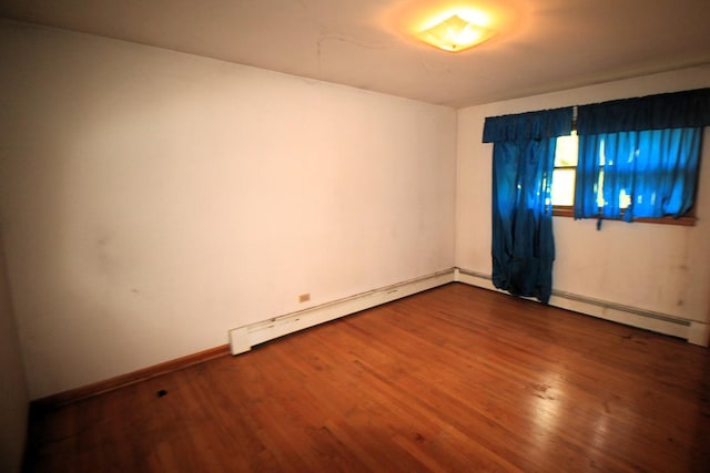 20340 Keeler Ave, Matteson, IL 60443 - unfurnished room with wood finished floors and baseboards