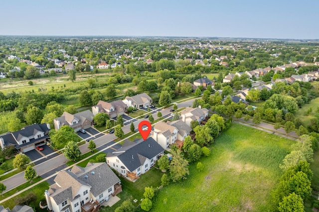 595 Sudbury Cir, Oswego, IL 60543 - aerial view of residential area