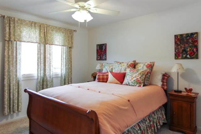 6421 157th St W, Oak Forest, IL 60452 - bedroom featuring carpet flooring and ceiling fan