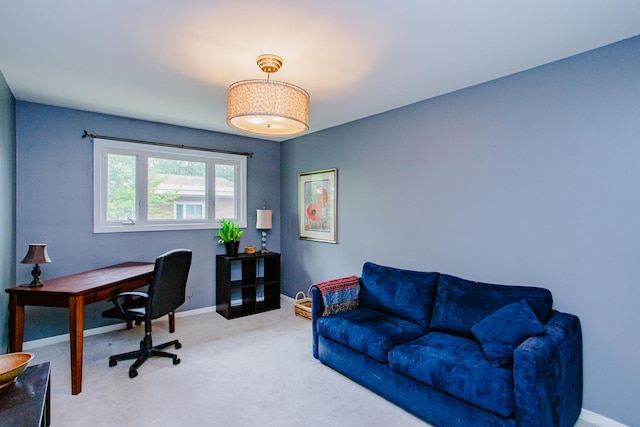 612 S Blvd Unit C, Evanston, IL 60202 - office space featuring baseboards and light colored carpet