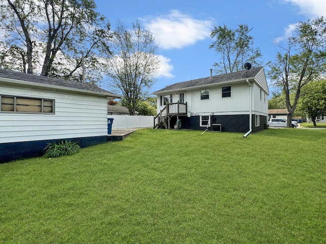 2519 Apache Ave, Sauk Village, IL 60411 - rear view of property featuring central air condition unit