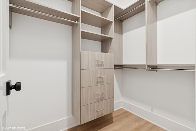 2118 N Sheffield Ave Unit 1, Chicago, IL 60614 - walk in closet featuring light wood-type flooring