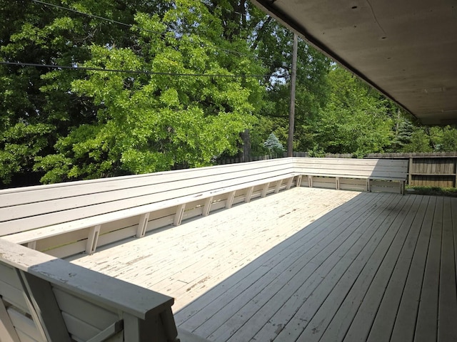 1720 Stratford Ln, Rockford, IL 61107 - deck with a fenced backyard