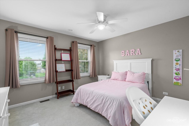 13214 Sunderlin Rd, Plainfield, IL 60585 - carpeted bedroom featuring baseboards and ceiling fan