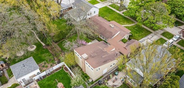 1314 S Chester Ave, Park Ridge, IL 60068 - aerial view of property and surrounding area