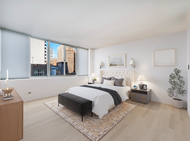 1 E Schiller St Unit 8B, Chicago, IL 60610 - bedroom featuring wood finished floors