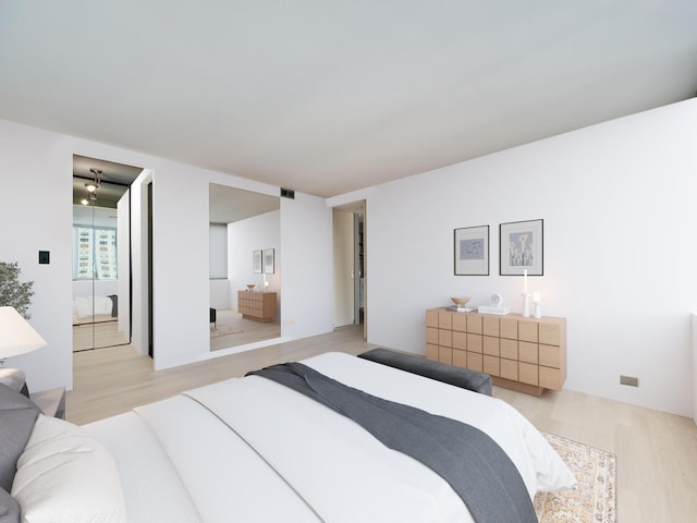 1 E Schiller St Unit 8B, Chicago, IL 60610 - bedroom with wood finished floors