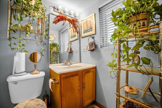 6719 W White Tailed Ln Unit 3E, Tinley Park, IL 60477 - bathroom featuring vanity and toilet