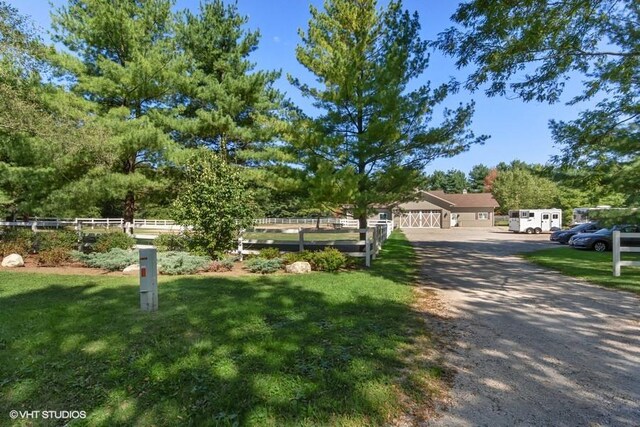 11 Moate Ln, Barrington Hills, IL 60010 - view of property hidden behind natural elements