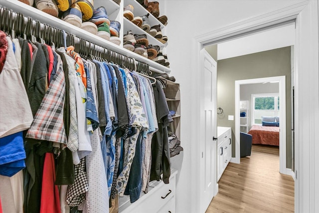 1721 S Stone Creek Blvd, Urbana, IL 61802 - spacious closet featuring light wood-type flooring