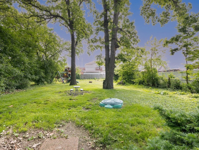 2571 Forest View Ave, River Grove, IL 60171 - view of yard featuring a playground