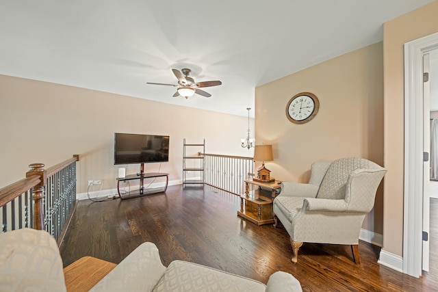 10749 Revere Cir, Mokena, IL 60448 - living room with ceiling fan and wood finished floors