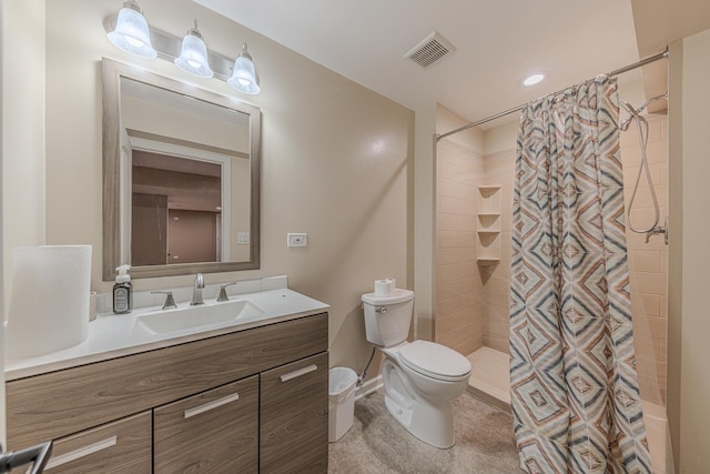 10749 Revere Cir, Mokena, IL 60448 - full bath with vanity and a tile shower