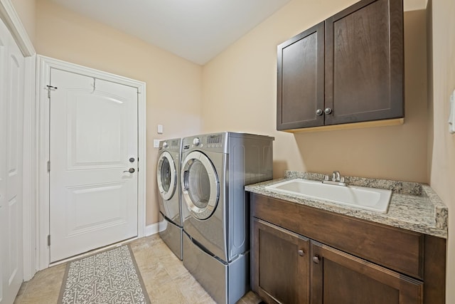 10749 Revere Cir, Mokena, IL 60448 - laundry area with cabinet space and separate washer and dryer