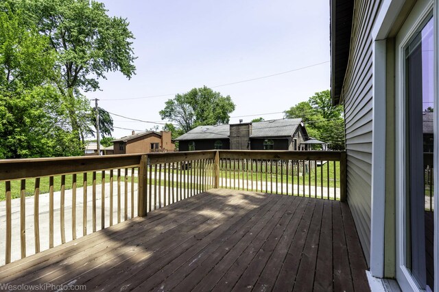 23314 W Liberty Ave, Lake Villa, IL 60046 - back of property featuring french doors, a patio, a deck, and a lawn