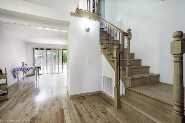 23314 W Liberty Ave, Lake Villa, IL 60046 - stairs with wood finished floors and baseboards