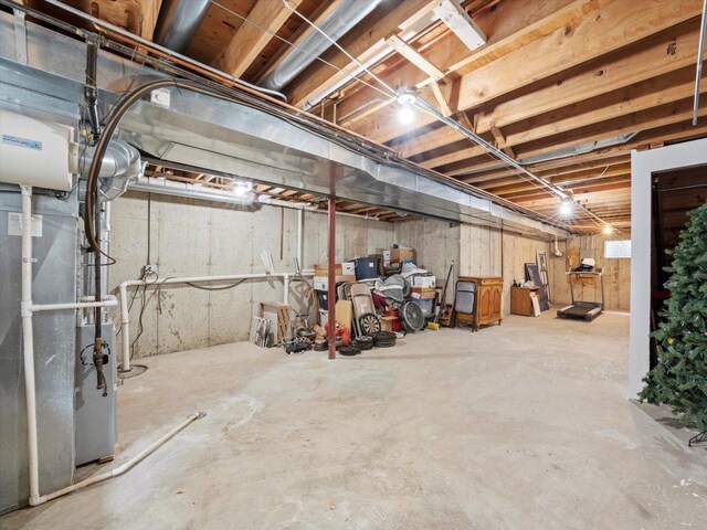 3445 W 114th St, Chicago, IL 60655 - view of unfinished basement