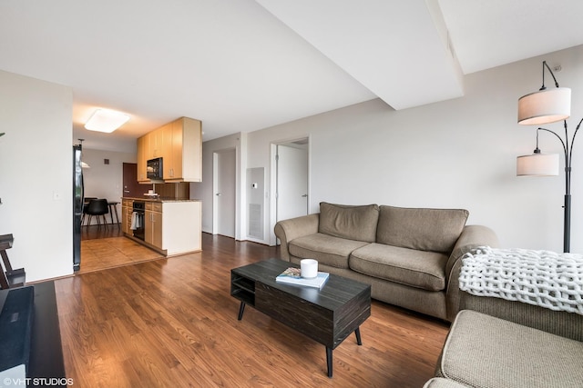 800 Elgin Rd Unit 806, Evanston, IL 60201 - living area featuring wood finished floors
