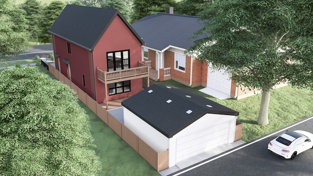 6826 S Langley Ave, Chicago, IL 60637 - view from above of property