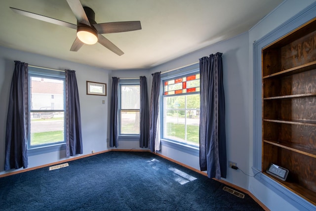 521 Armeida St, Dixon, IL 61021 - unfurnished room with carpet flooring and ceiling fan