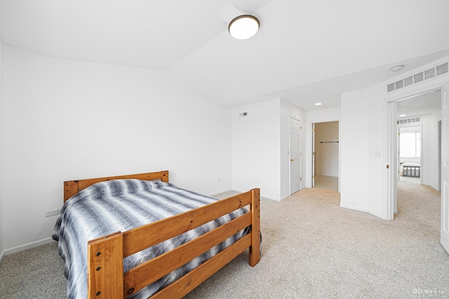 10651 Gabrielle Ln, Orland Park, IL 60462 - carpeted bedroom with vaulted ceiling and baseboards