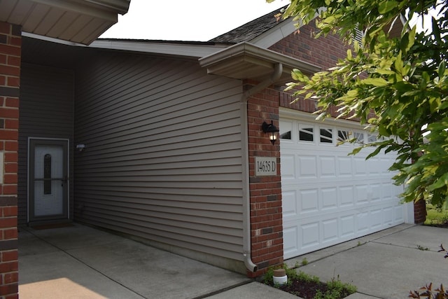 14635 Euclid St Unit D, Cedar Lake, IN 46303 - view of garage