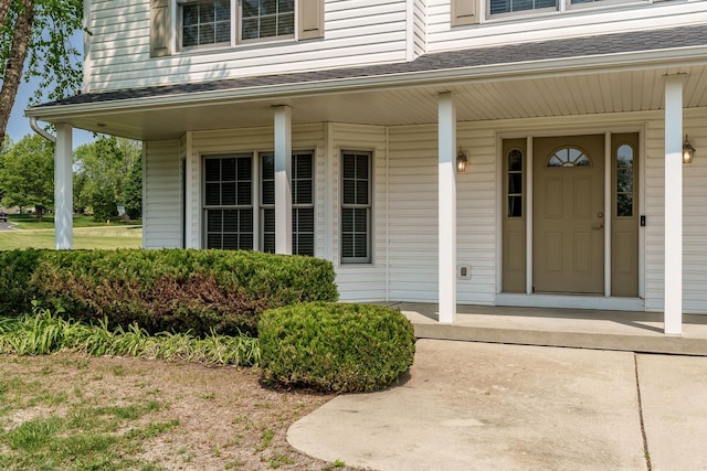 5804 Targee Trl, Roscoe, IL 61073 - doorway to property with covered porch