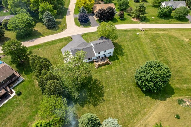 5804 Targee Trl, Roscoe, IL 61073 - bird's eye view