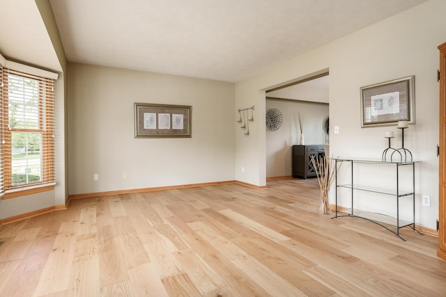 5804 Targee Trl, Roscoe, IL 61073 - unfurnished room featuring light wood-type flooring and baseboards