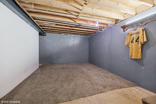 908 Diana Ct, Round Lake Beach, IL 60073 - view of unfinished basement