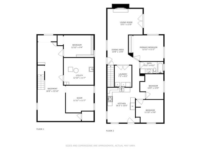 908 Diana Ct, Round Lake Beach, IL 60073 - home floor plan