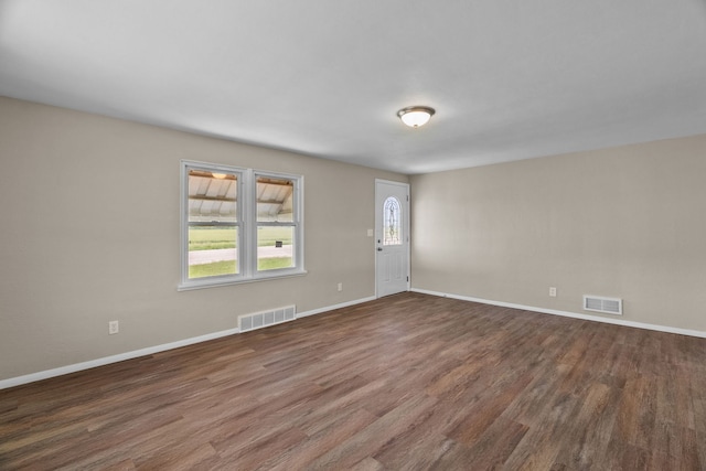 7832 Main St, Walsh, IL 62297 - spare room with wood finished floors and baseboards