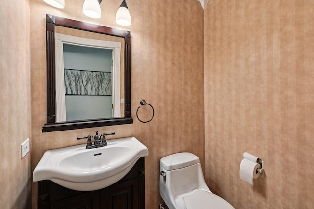 2313 Modaff Rd, Naperville, IL 60565 - bathroom featuring toilet and vanity