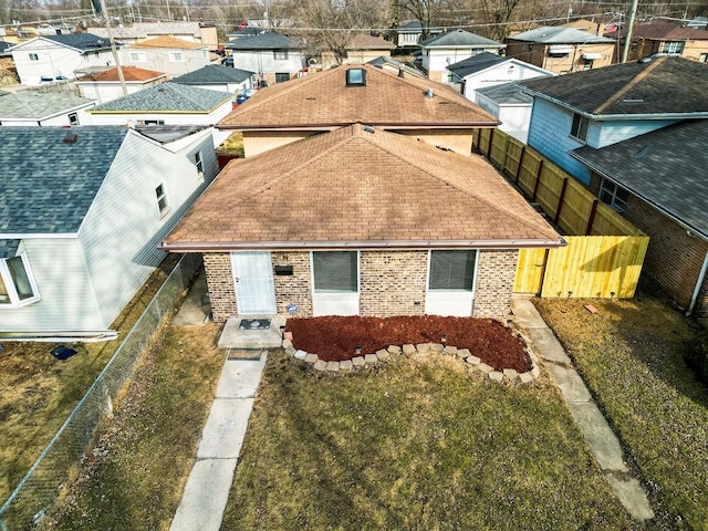 14117 S Calhoun Ave, Burnham, IL 60633 - aerial view of residential area