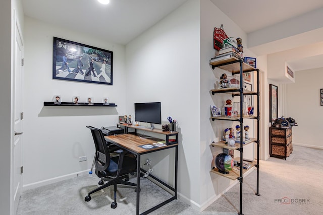 769 N Winchester Dr, Palatine, IL 60067 - carpeted home office featuring baseboards