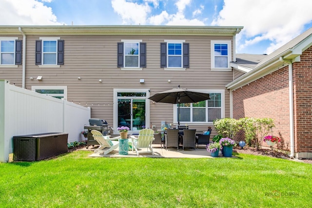 769 N Winchester Dr, Palatine, IL 60067 - rear view of house featuring a patio area and central air condition unit