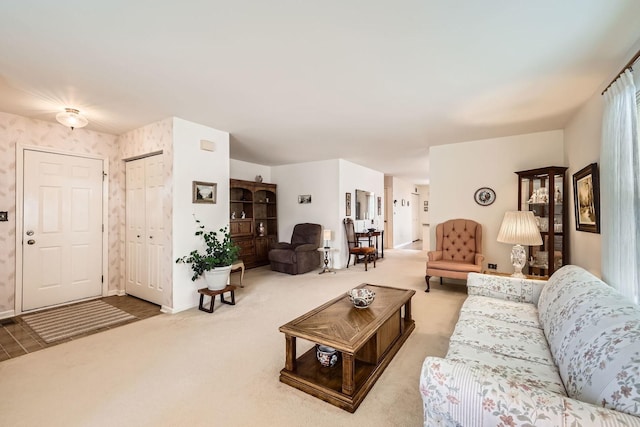 1232 Sumac Trl, Hoffman Estates, IL 60192 - view of carpeted living area