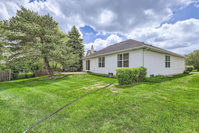 1232 Sumac Trl, Hoffman Estates, IL 60192 - rear view of property with a patio area and a chimney