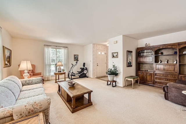 1232 Sumac Trl, Hoffman Estates, IL 60192 - living area with light carpet