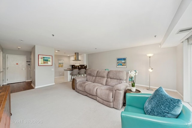 362 Kelburn Rd Unit 124, Deerfield, IL 60015 - living area with baseboards and carpet