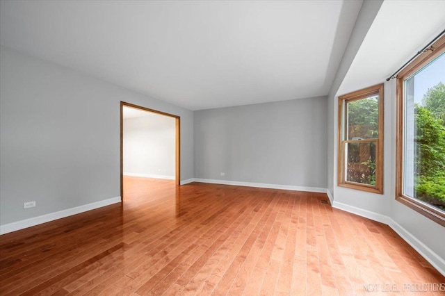 2556 Leach Dr, Naperville, IL 60564 - unfurnished room with healthy amount of natural light, baseboards, and light wood finished floors