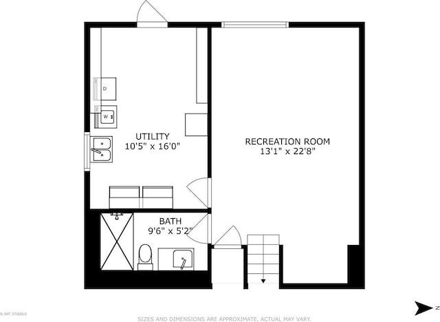 2136 N Westmoreland Dr, Palatine, IL 60074 - view of floor plan / room layout