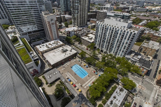 1255 N Sandburg Ter Unit 2912, Chicago, IL 60610 - view of urban area featuring a pool