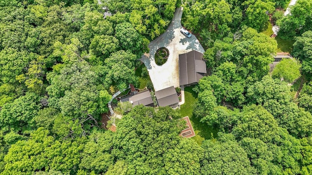 2804 E Concord Rd, Urbana, IL 61802 - aerial view of property's location featuring a heavily wooded area