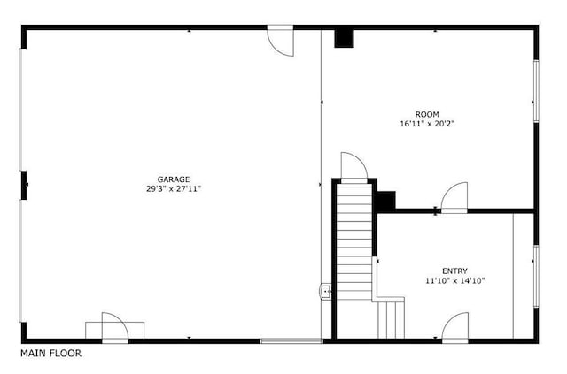 2804 E Concord Rd, Urbana, IL 61802 - view of property floor plan