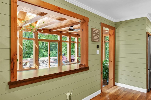 2804 E Concord Rd, Urbana, IL 61802 - view of unfurnished sunroom